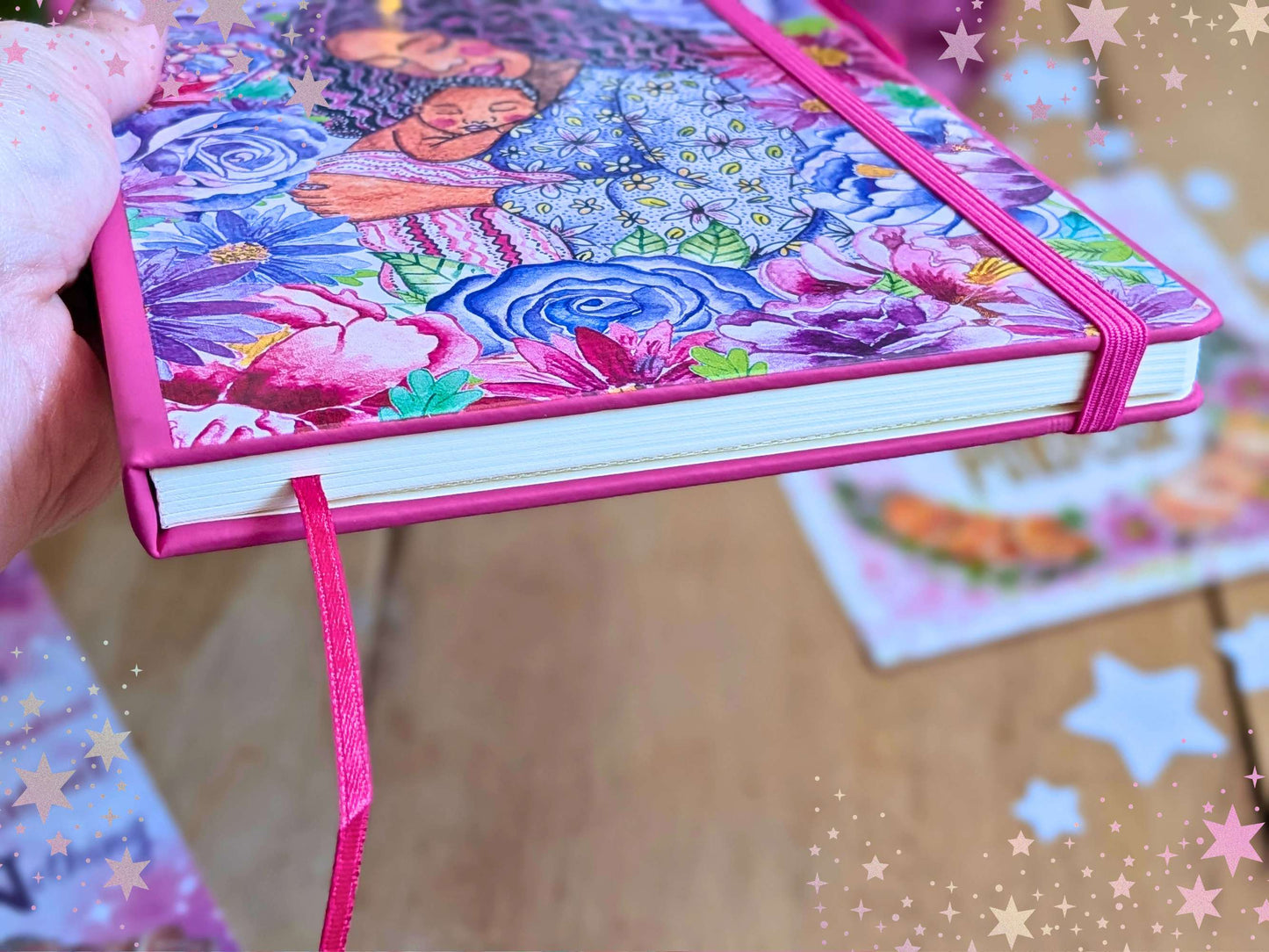 Mother and Baby Hardback Notebook