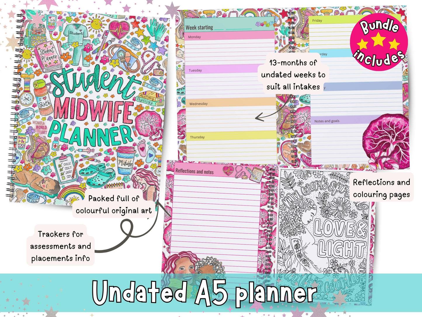 Student Midwife Uni Days Bundle