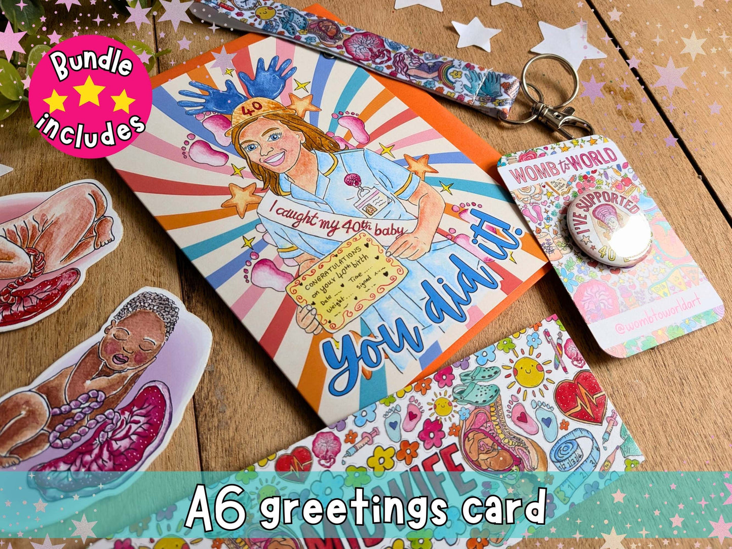 Student Midwife 40 Births Gift Bundle