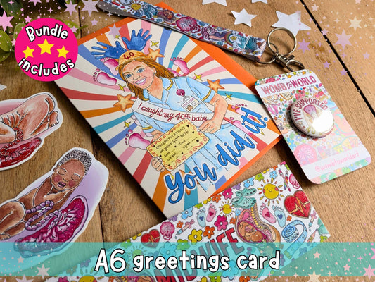 Student Midwife 40 Births Gift Bundle