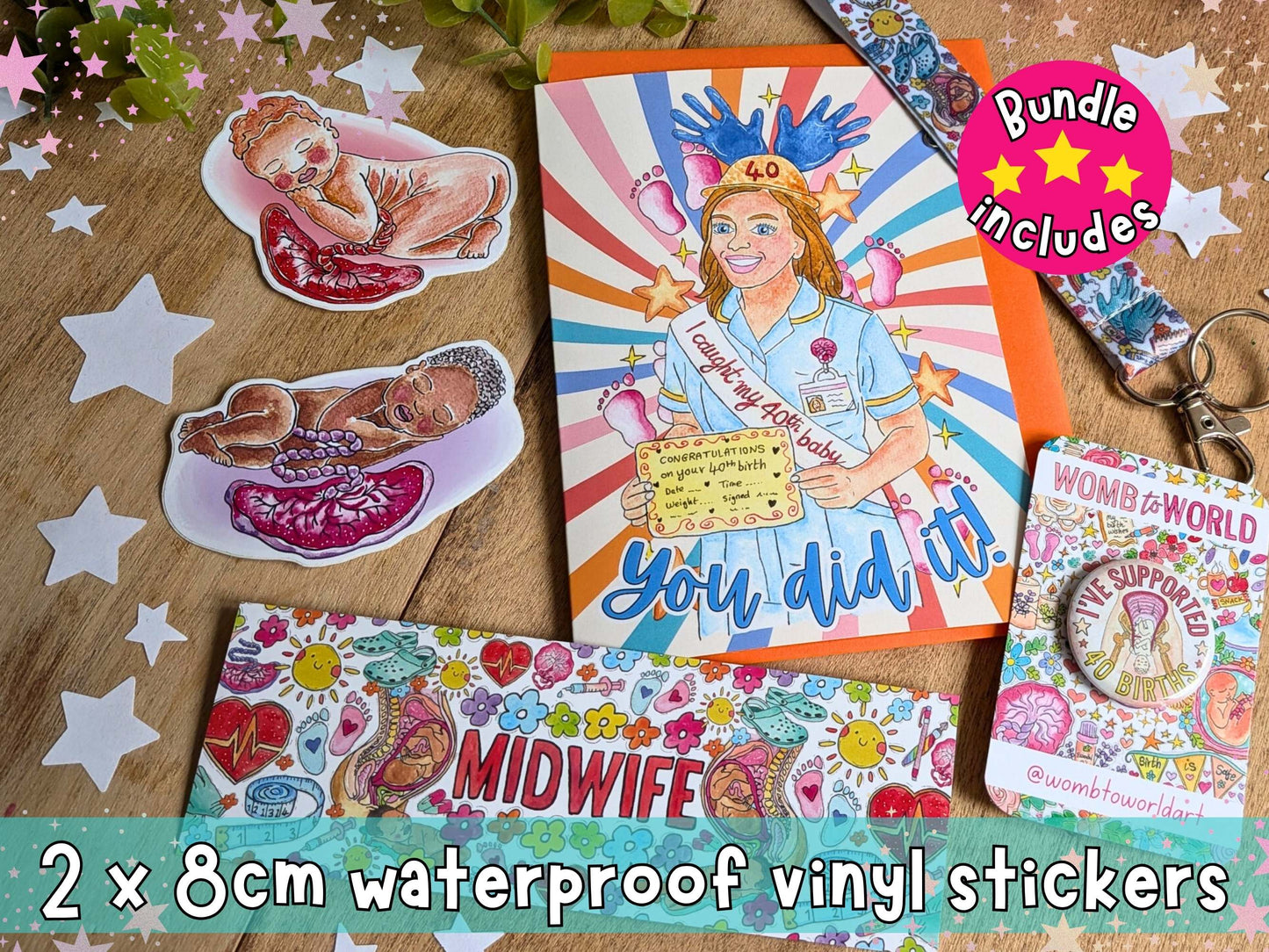 Student Midwife 40 Births Gift Bundle