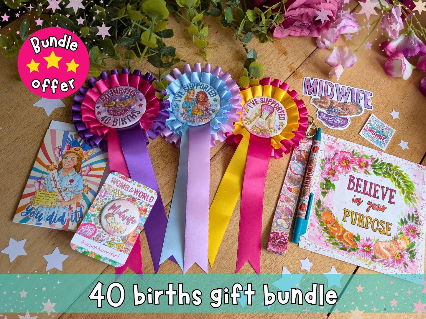 Student Midwife 40 Births Gift Bundle
