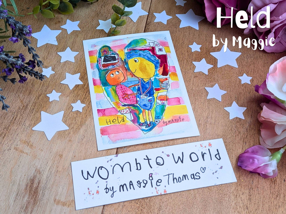 Womb to World by Maggie, A6 Prints - Multibuy