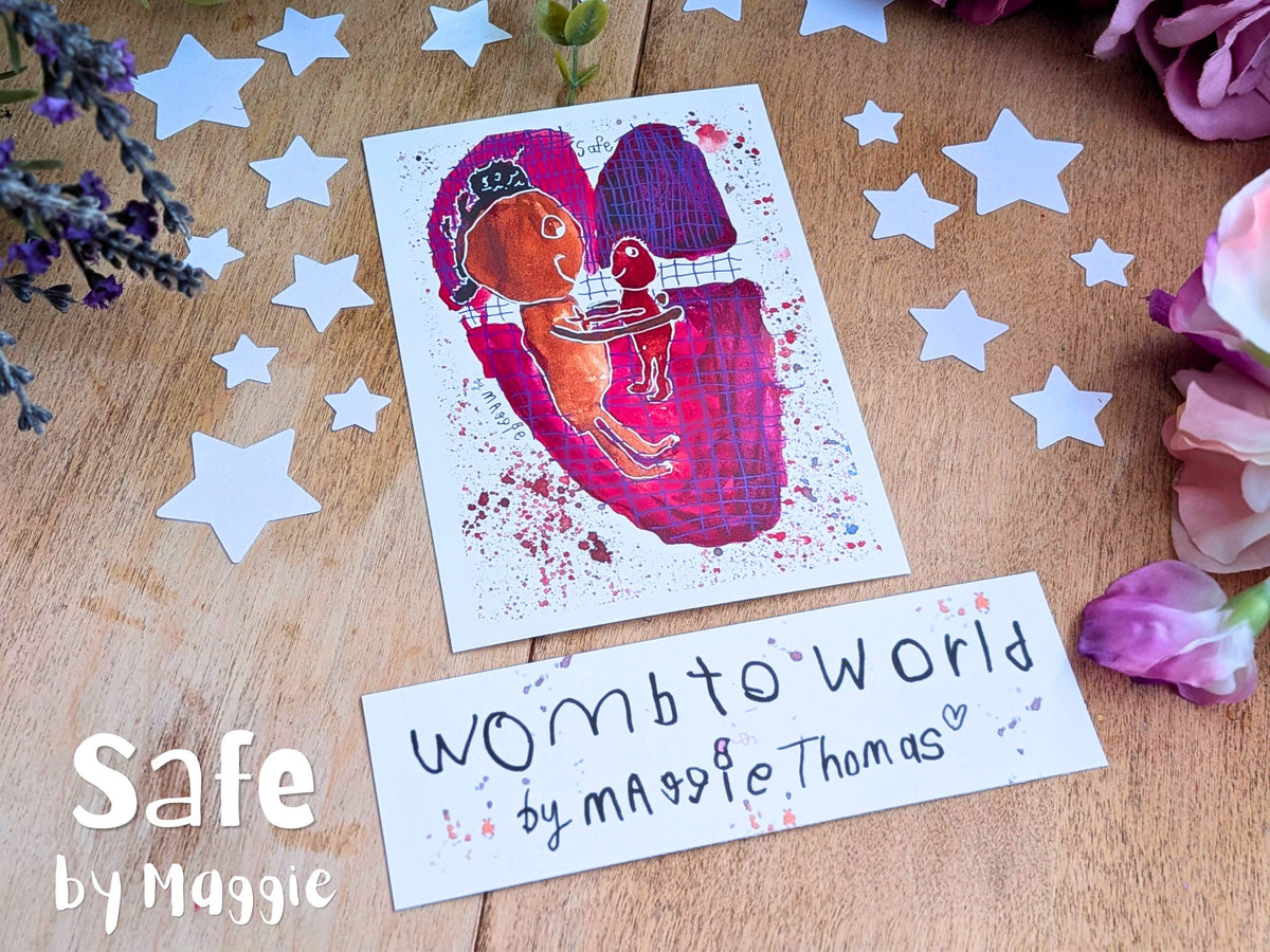 Womb to World by Maggie, A6 Prints - Multibuy