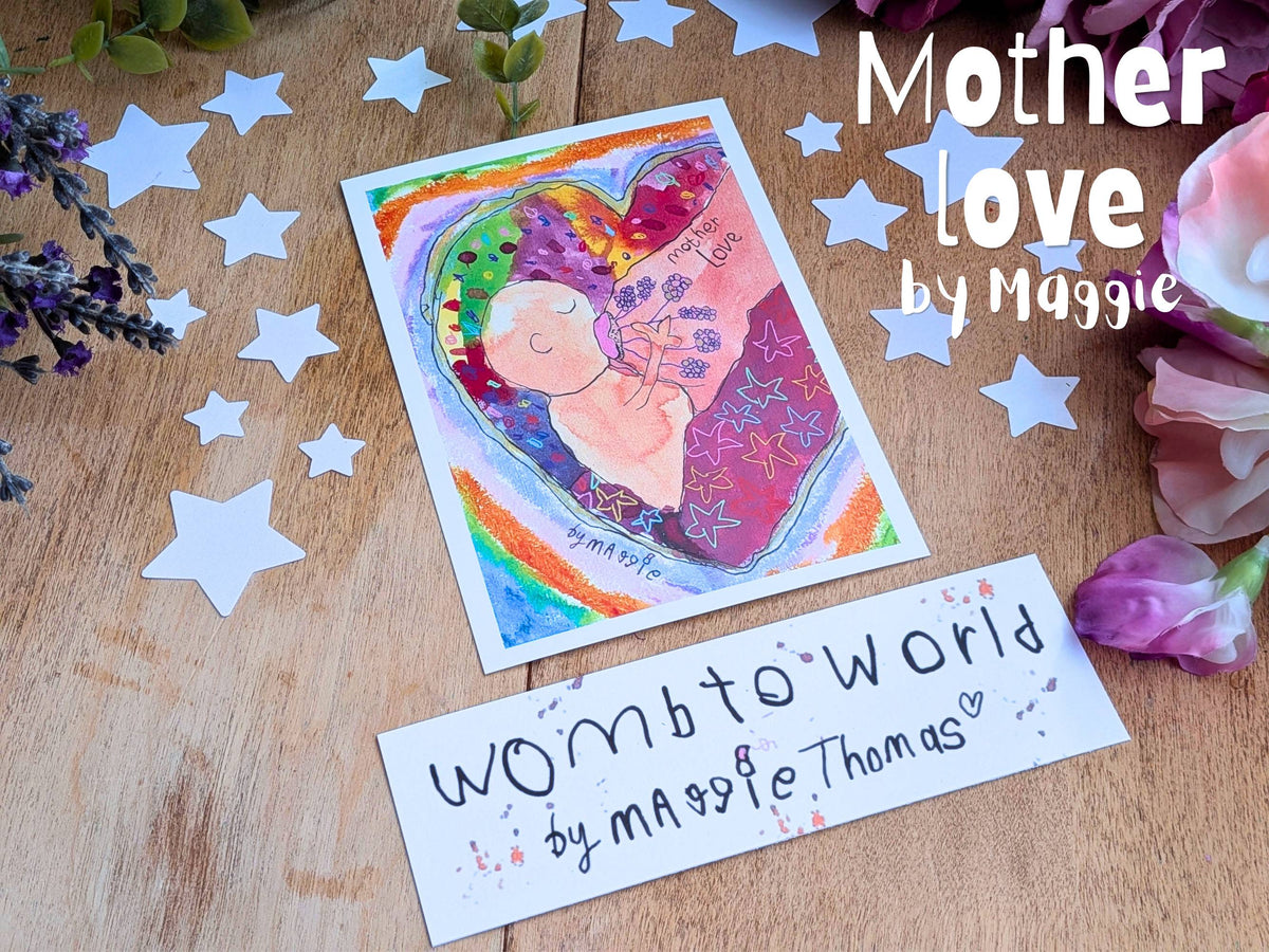 Womb to World by Maggie, A6 Prints - Multibuy