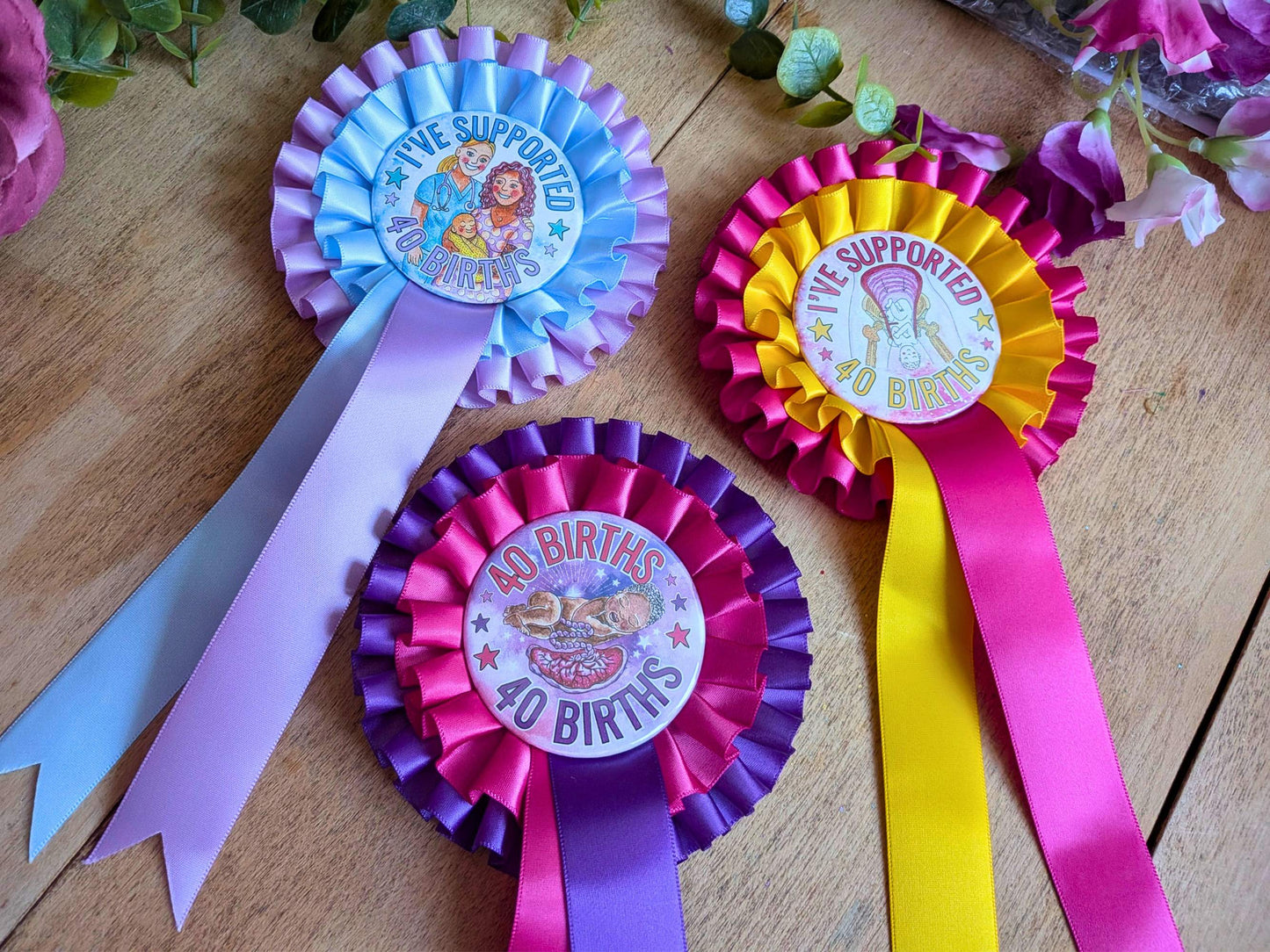 40 Births Rosette Student Midwife Award