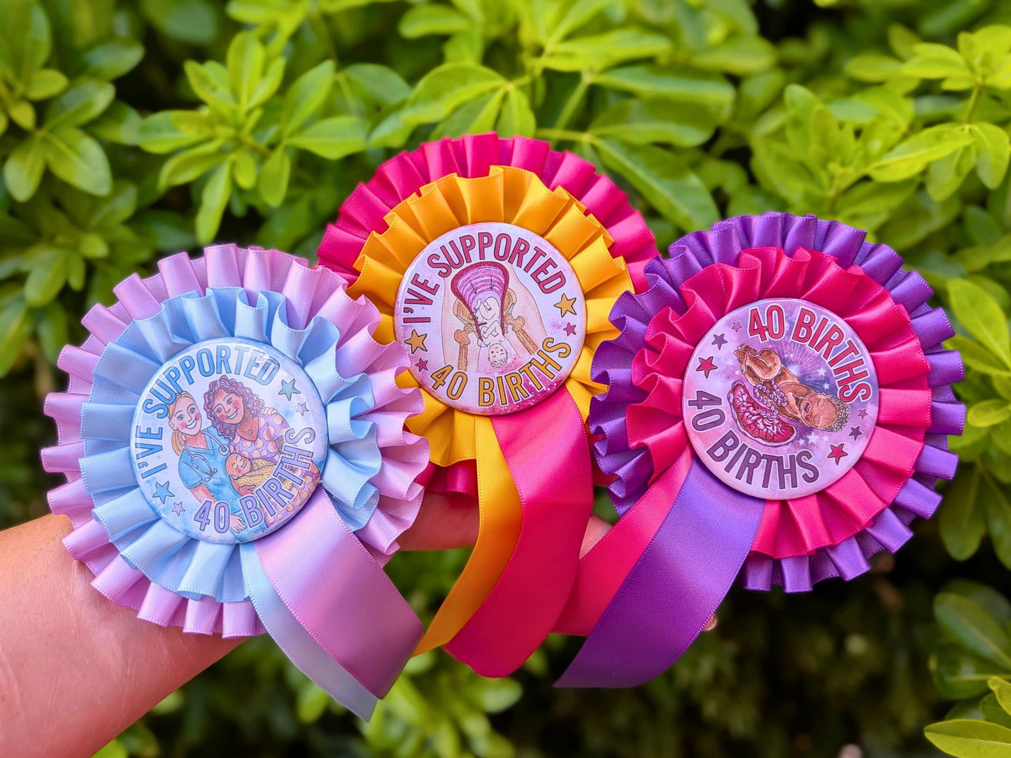 40 Births Rosette Student Midwife Award