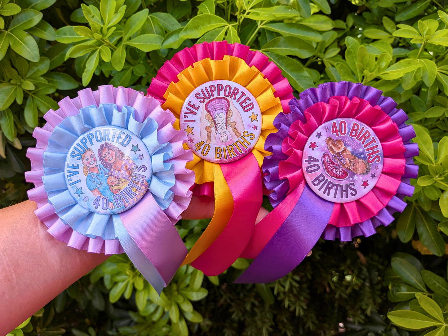 40 Births Rosette Student Midwife Award