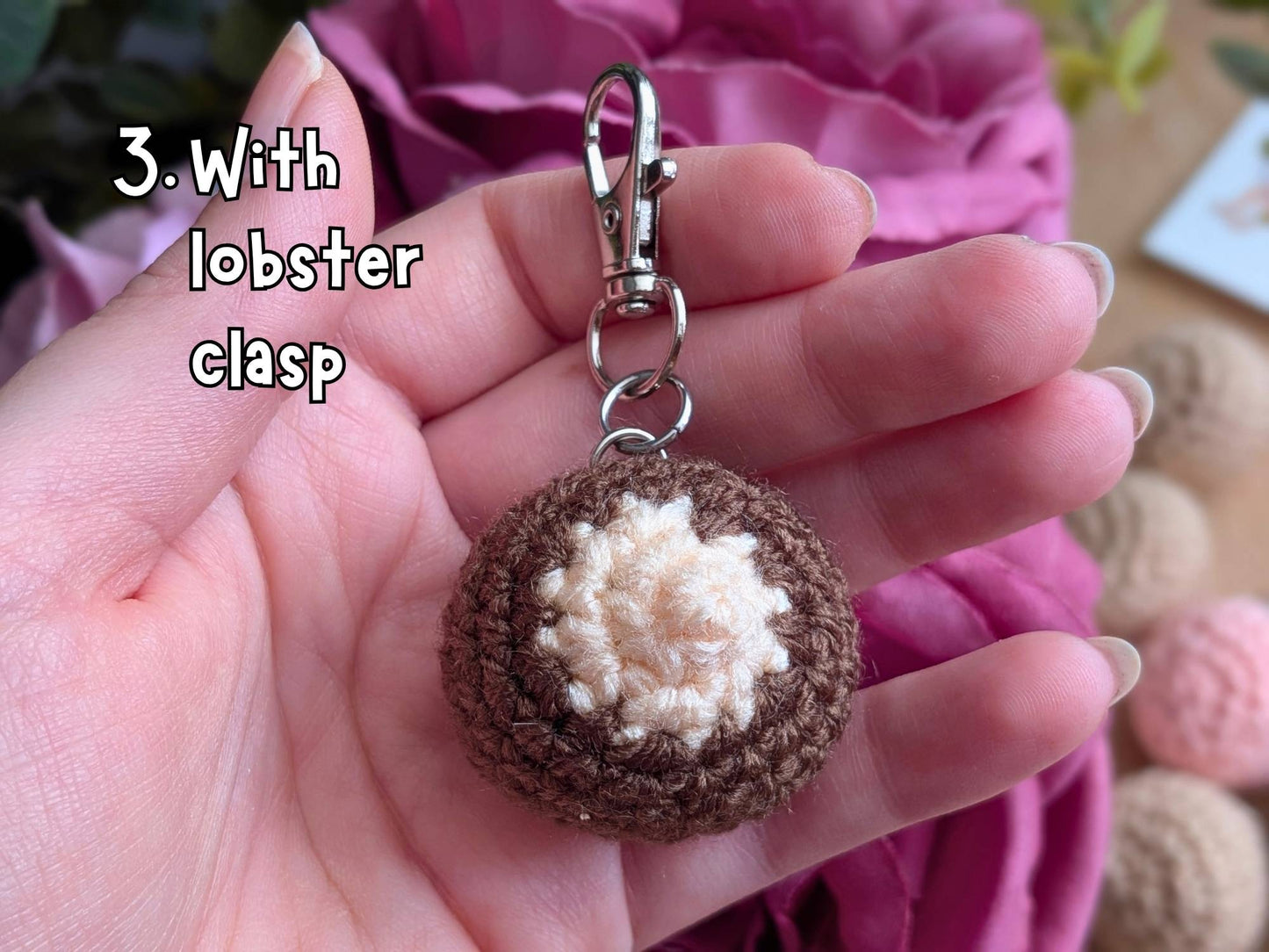 Mini Crochet Breasts (lanyard add on offer)