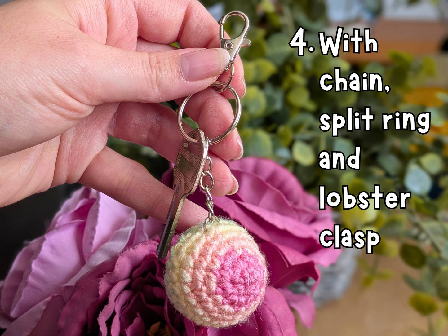 Mini Crochet Breasts (lanyard add on offer)