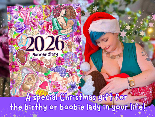 Womb to World 2026 Planner Diary and Calendar Set