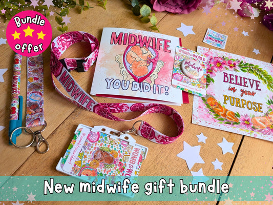 Newly Qualified Midwife Celebration Gift Set