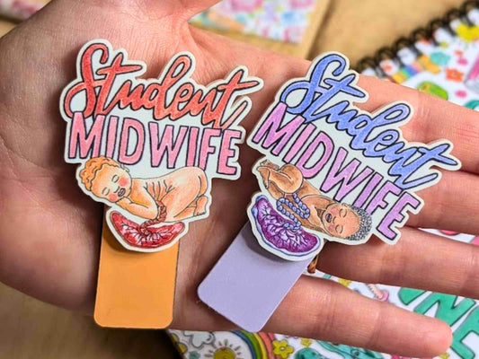 Student Midwife Magnetic Bookmark