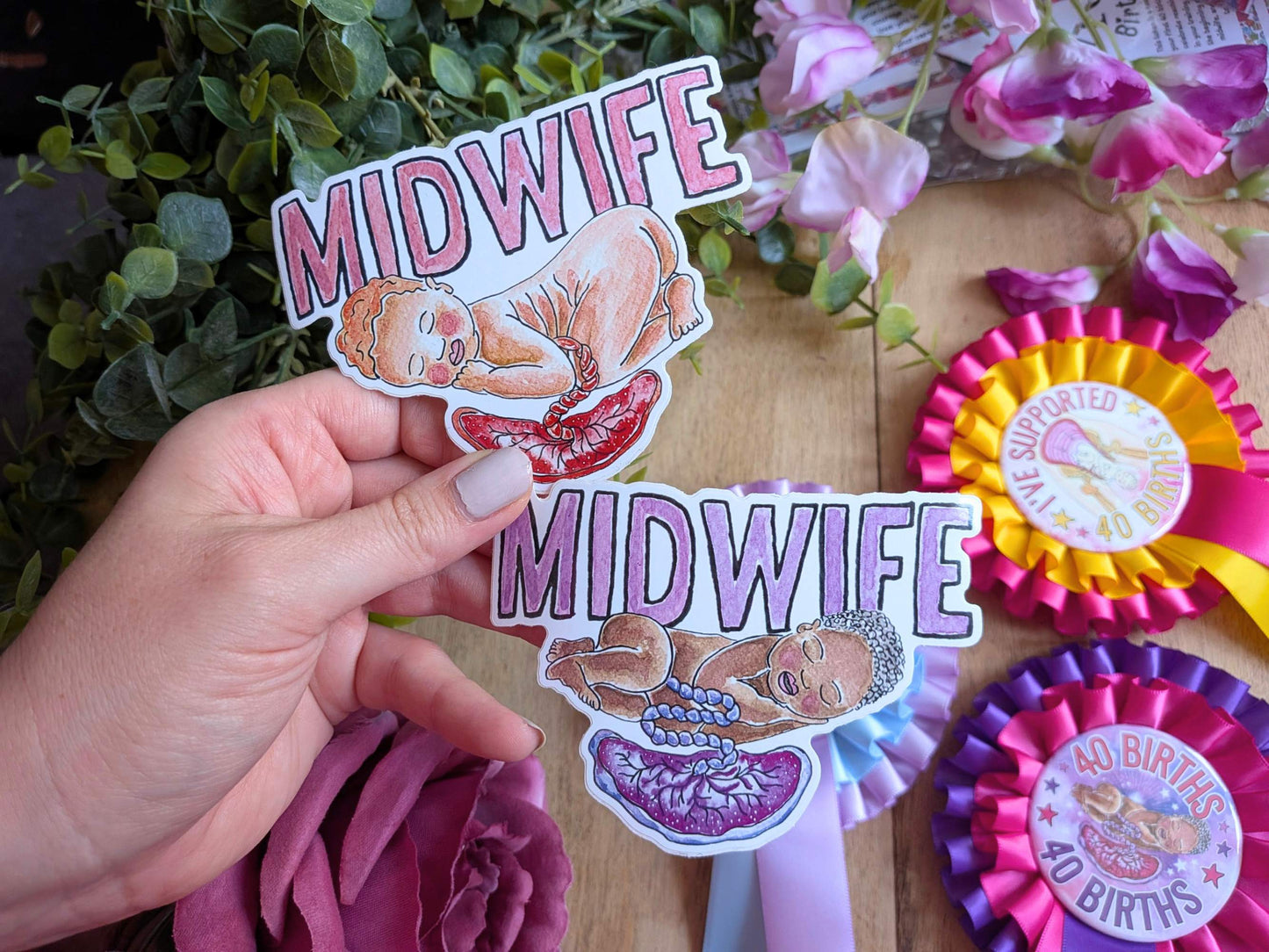 40 Births Rosette Student Midwife Award