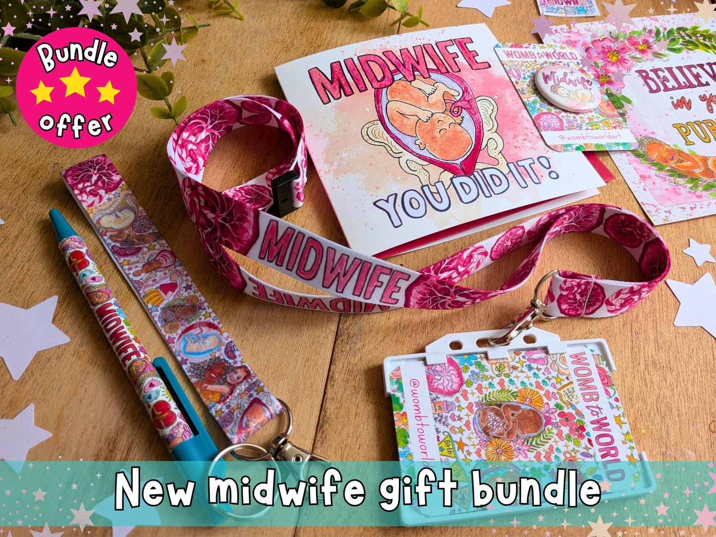 Newly Qualified Midwife Celebration Gift Set