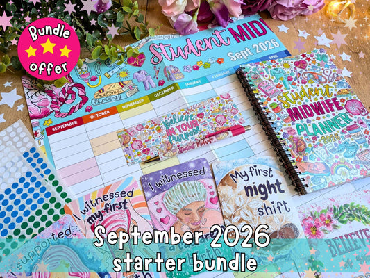 Student Midwife September 2026 Starter Bundle