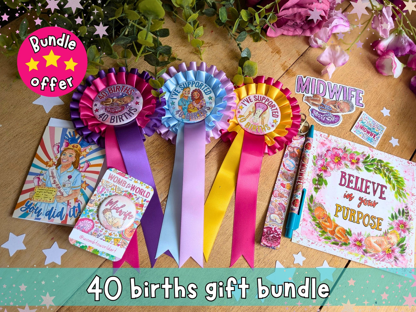 Student Midwife 40 Births Gift Bundle
