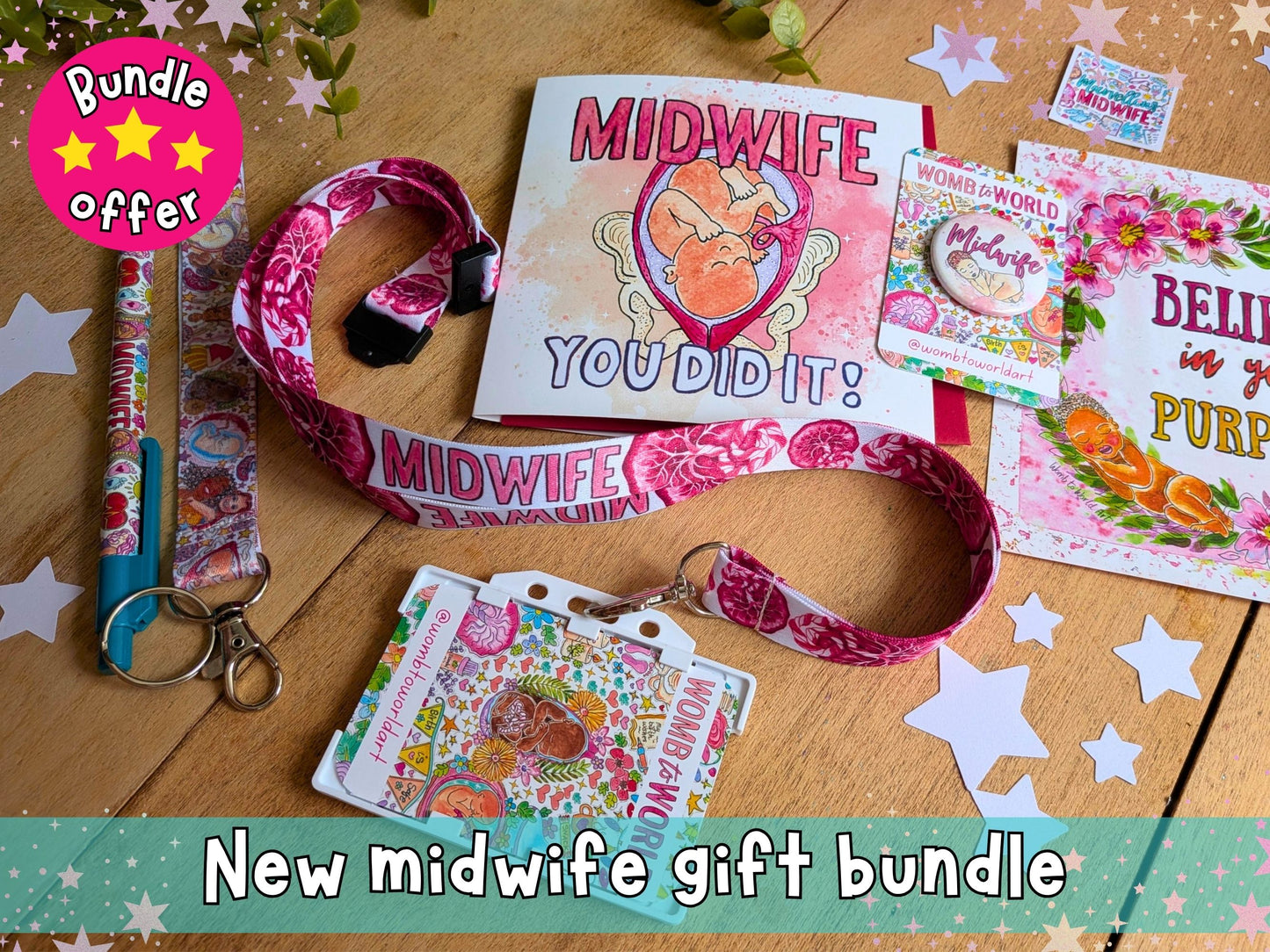 Newly Qualified Midwife Celebration Gift Set