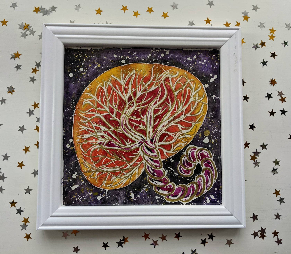 Placenta Art Painting