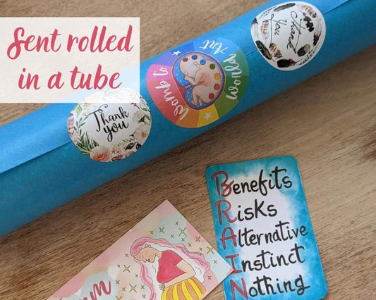 Comfort Measures for Birth A3 250gsm Poster | Labour Tools | Antenatal Education | Doula | Midwife | Hypnobirthing