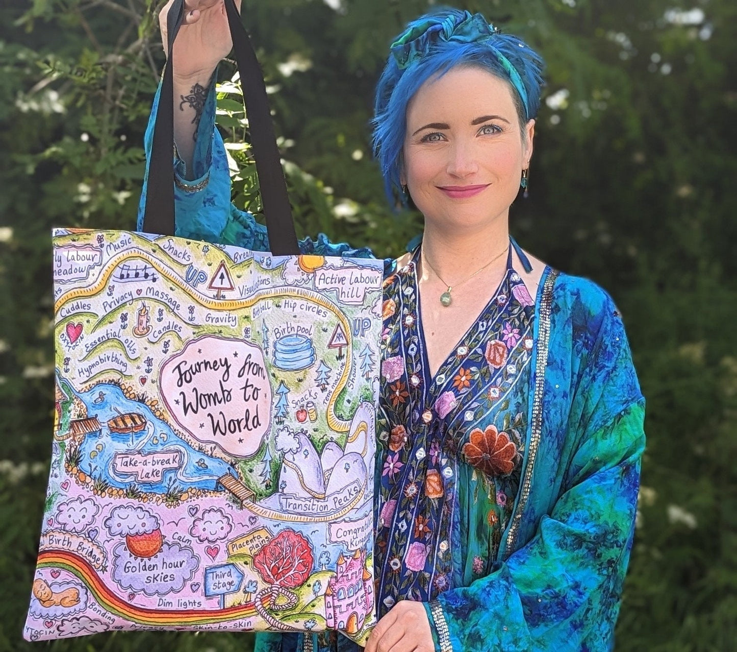 Birth Midwife Bag | Pregnancy Maternity Bag | Birth Scrubs Bag | Antenatal Education Teacher | Student Midwife Gift Ideas | Hospital Bag