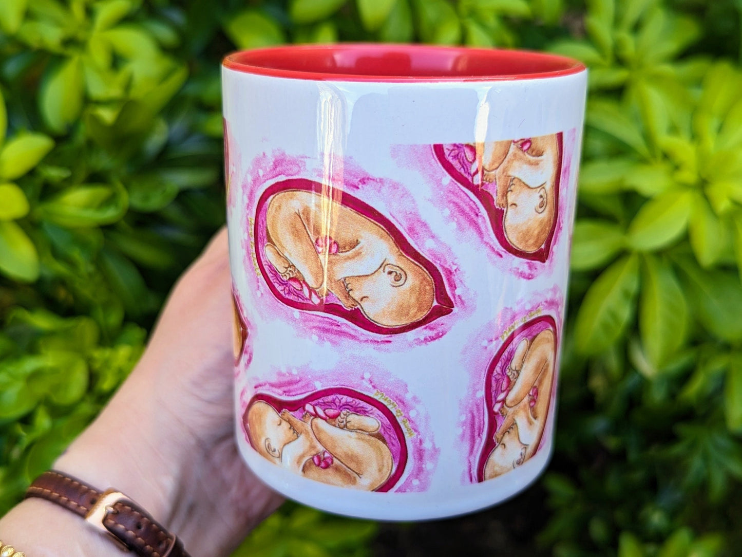 Womb Baby Pregnancy Mug