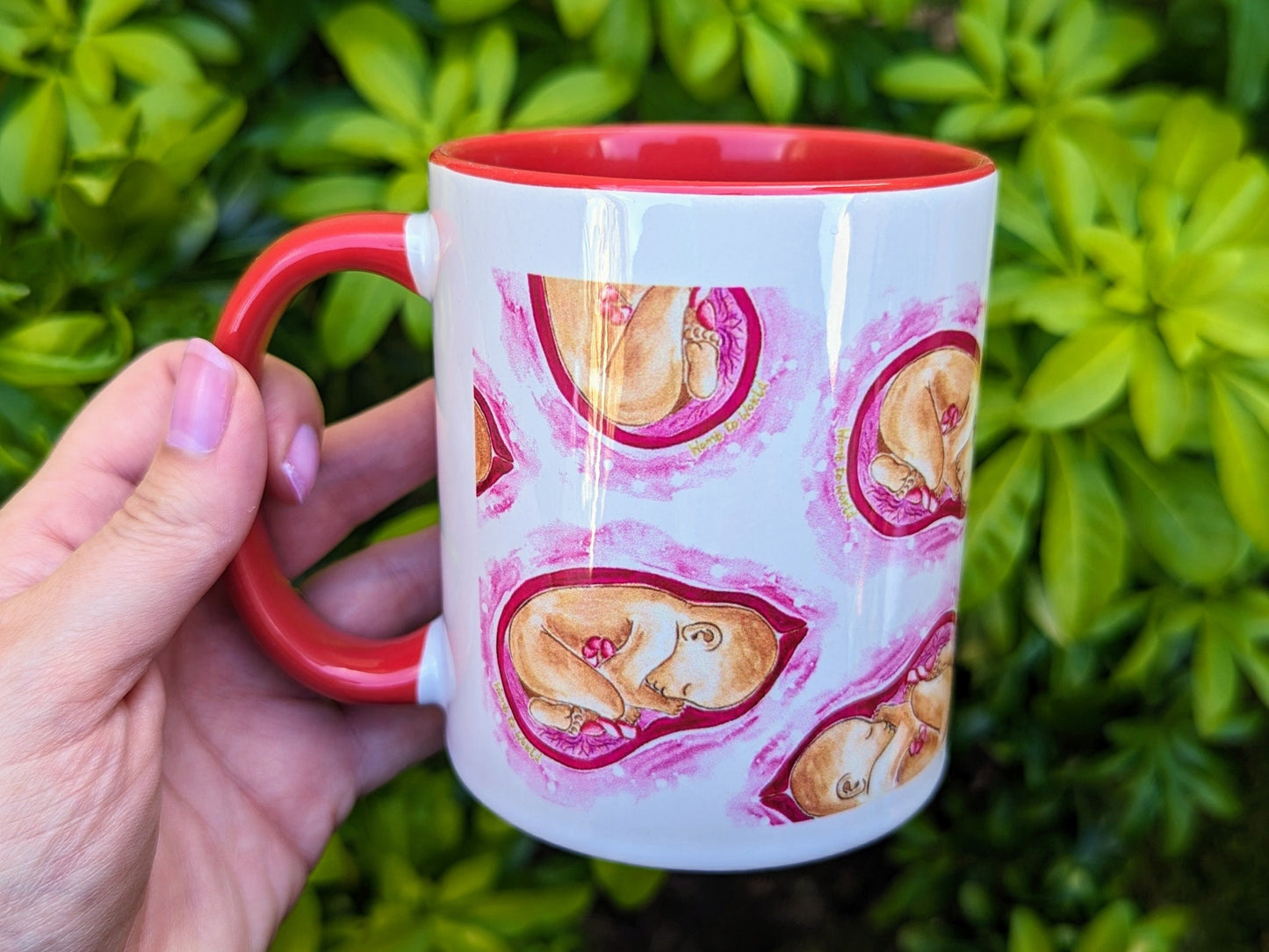 Womb Baby Pregnancy Mug