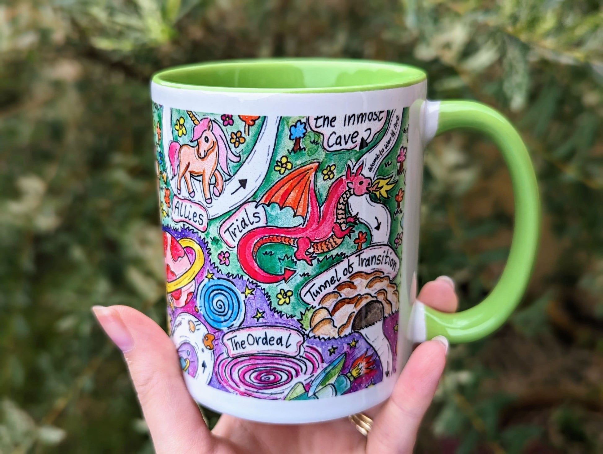 Hero's Birth Journey Midwife Mug | Antenatal Education | Doula Gift | Birthing From Within | Pregnancy Cup | Birthkeeper | Hypnobirthing