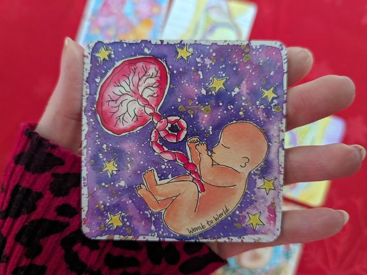 Birth Art Fridge Magnet