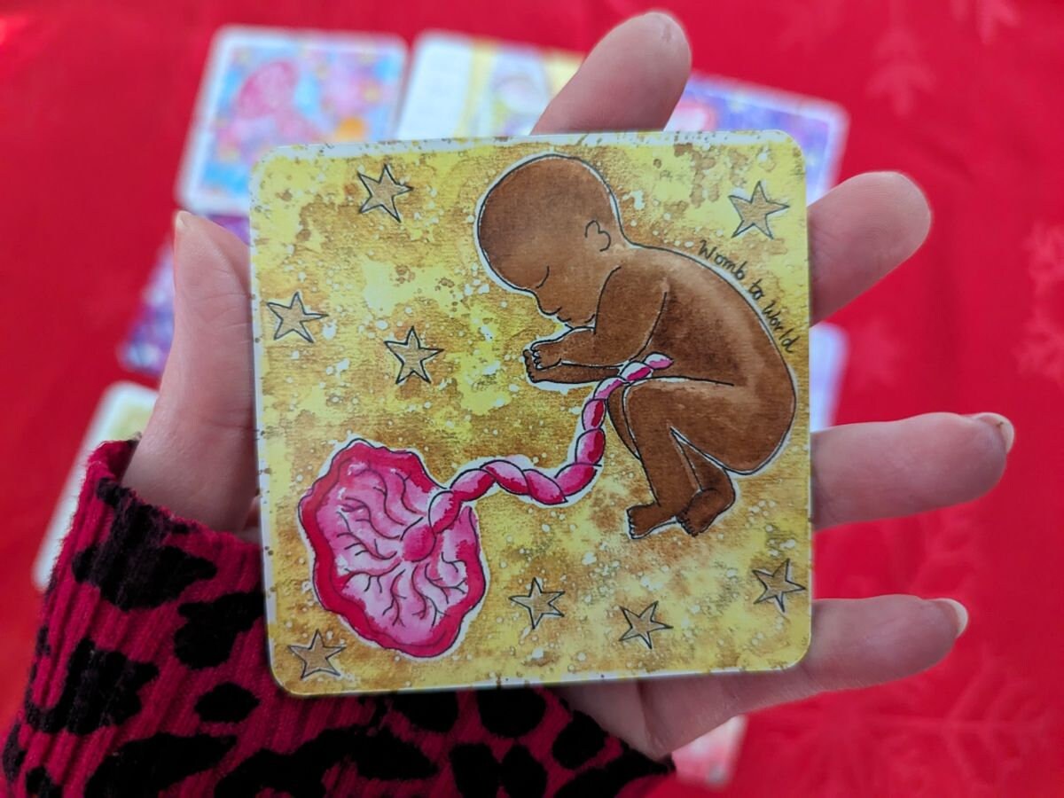 Birth Art Fridge Magnet