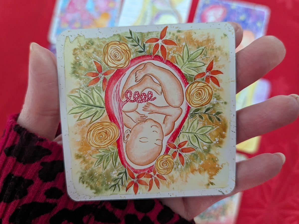 Birth Art Fridge Magnet