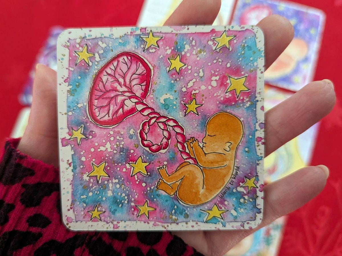 Birth Art Fridge Magnet