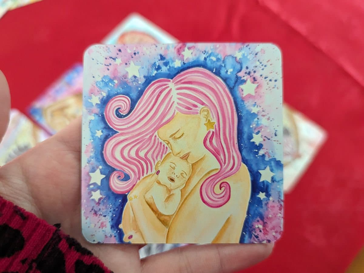 Birth Art Fridge Magnet