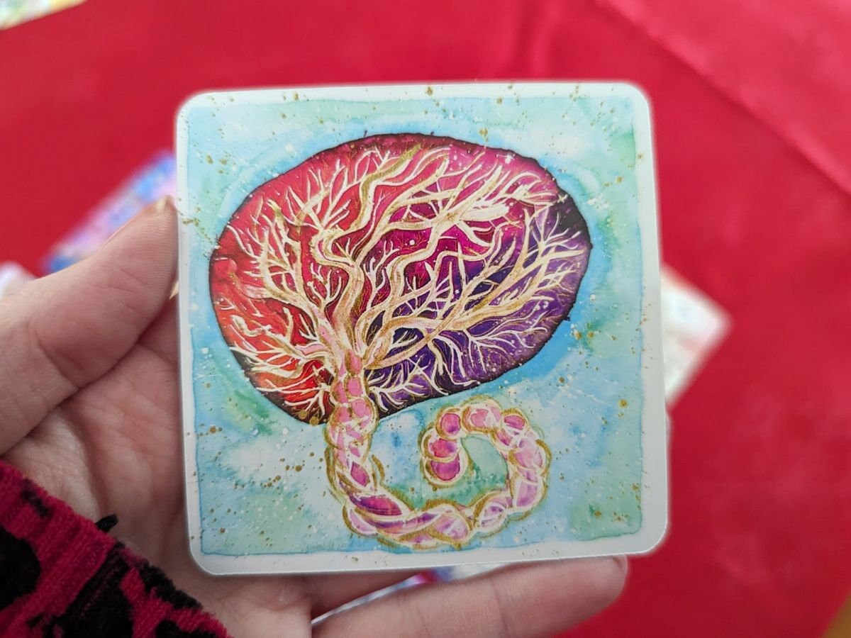 Birth Art Fridge Magnet