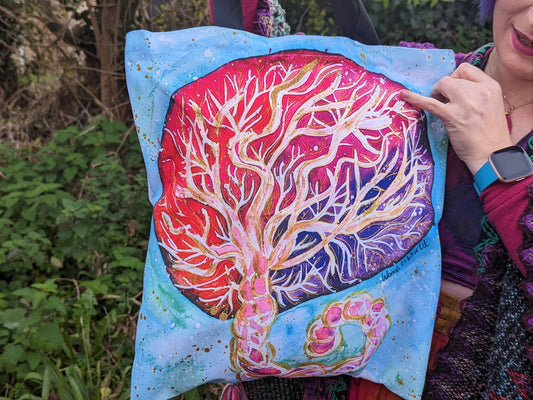 Placenta Art Bag | Pregnancy Maternity Bag | Birth Bag | New Baby Gift | Midwife Gift | Student Midwife Midwife Bag