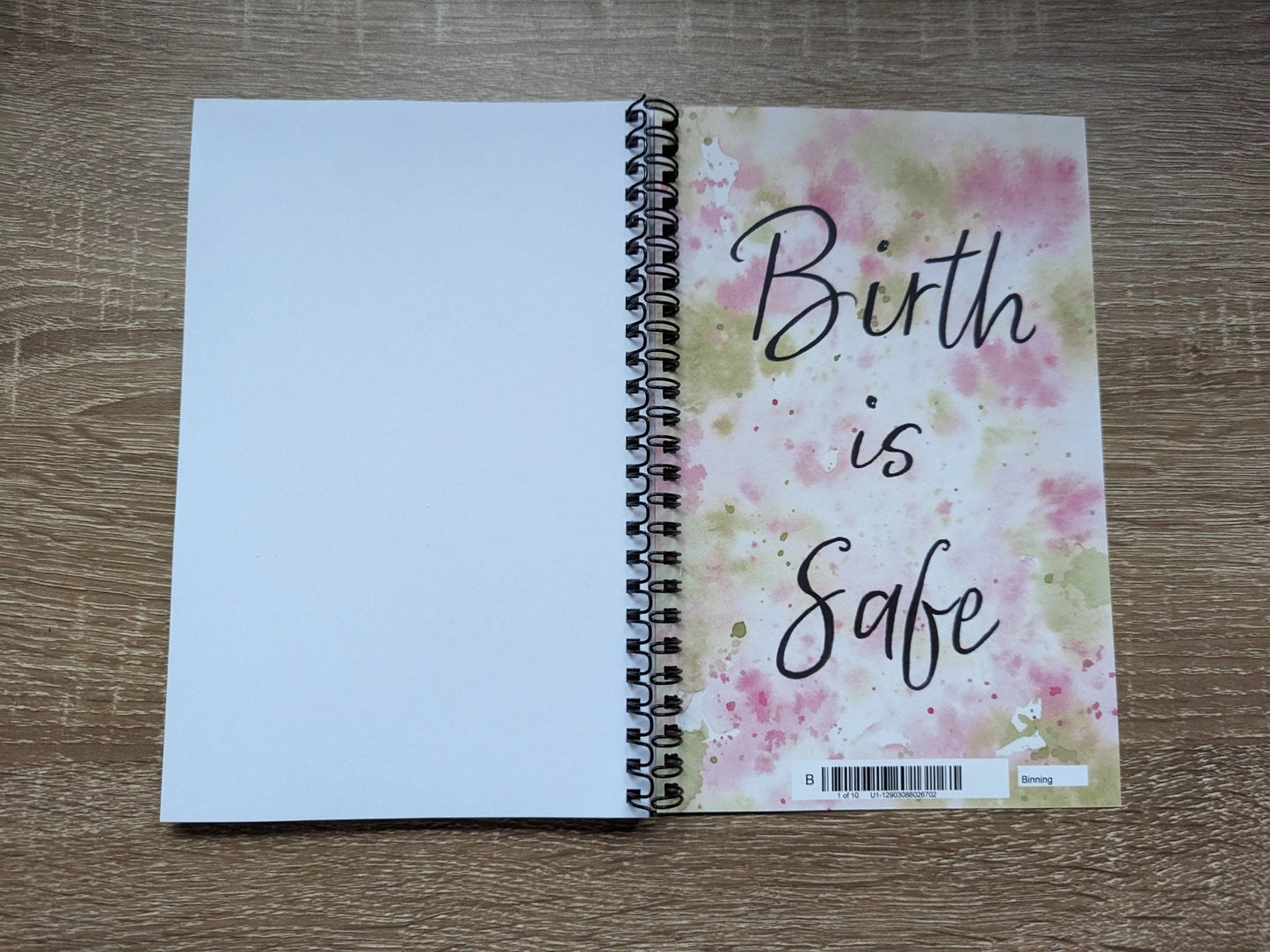 Oxytocin for Birth Doula A5 Notebook | Midwife Notepad | Student Midwife Notebook | Pregnancy Gift | Birthkeeper | Hypnobirthing