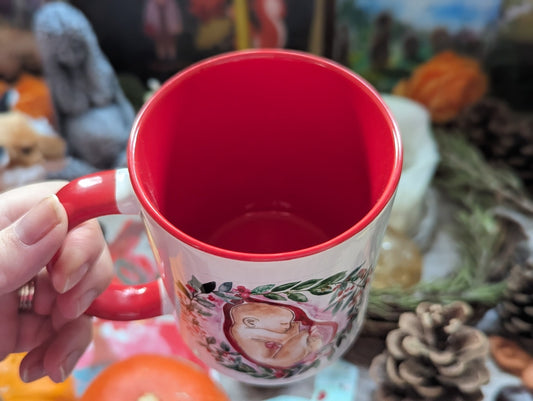 Christmas Baby Pregnancy Mug | Antenatal Education | Doula Gift | Midwife | Pregnancy | Birthkeeper | Hypnobirthing