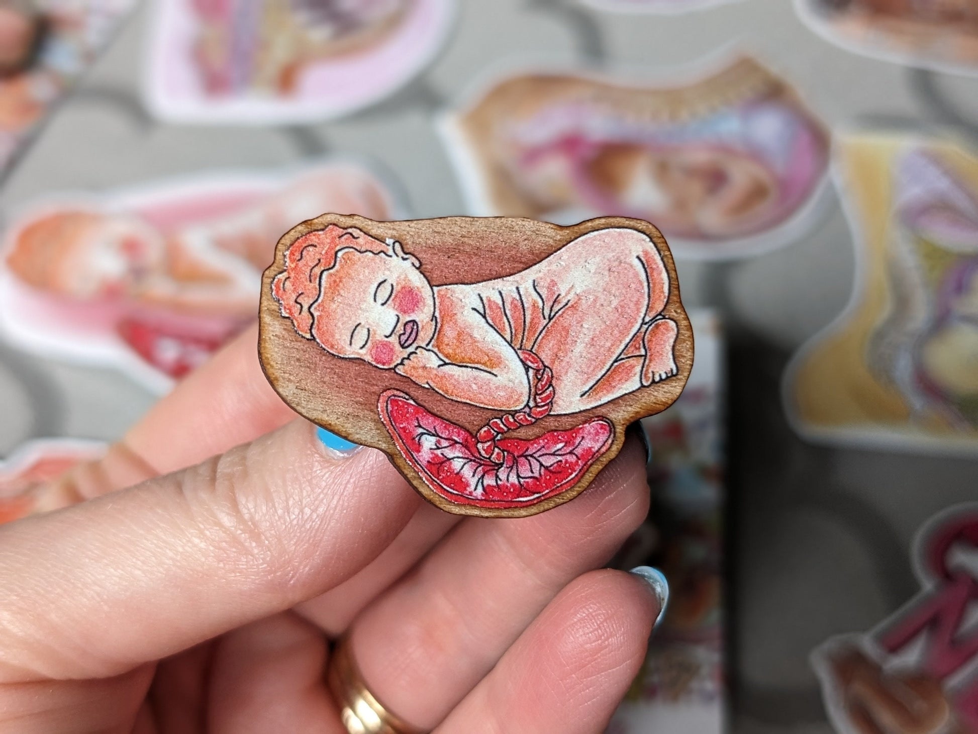 Midwife Pin Badge