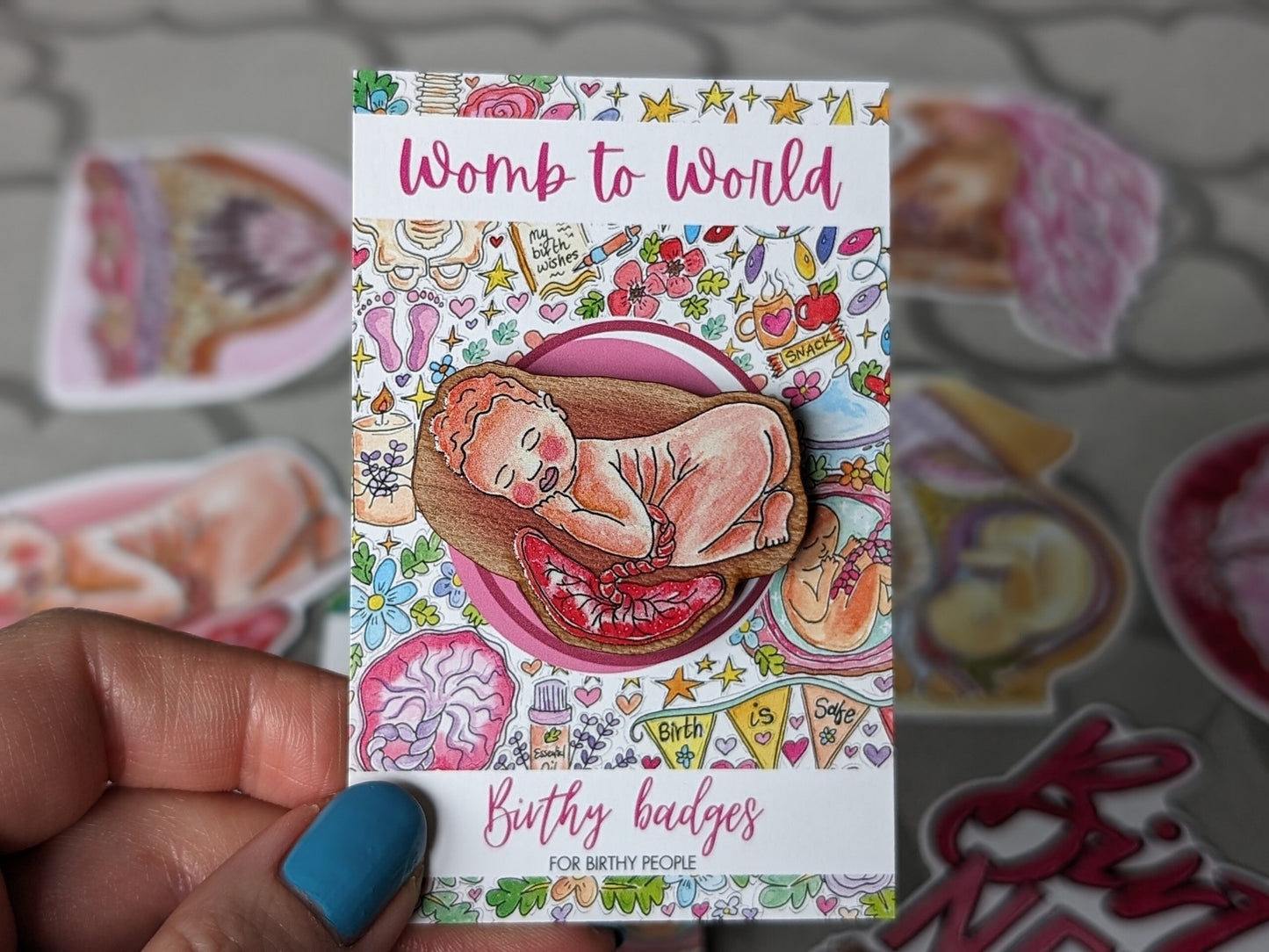 Midwife Pin Badge