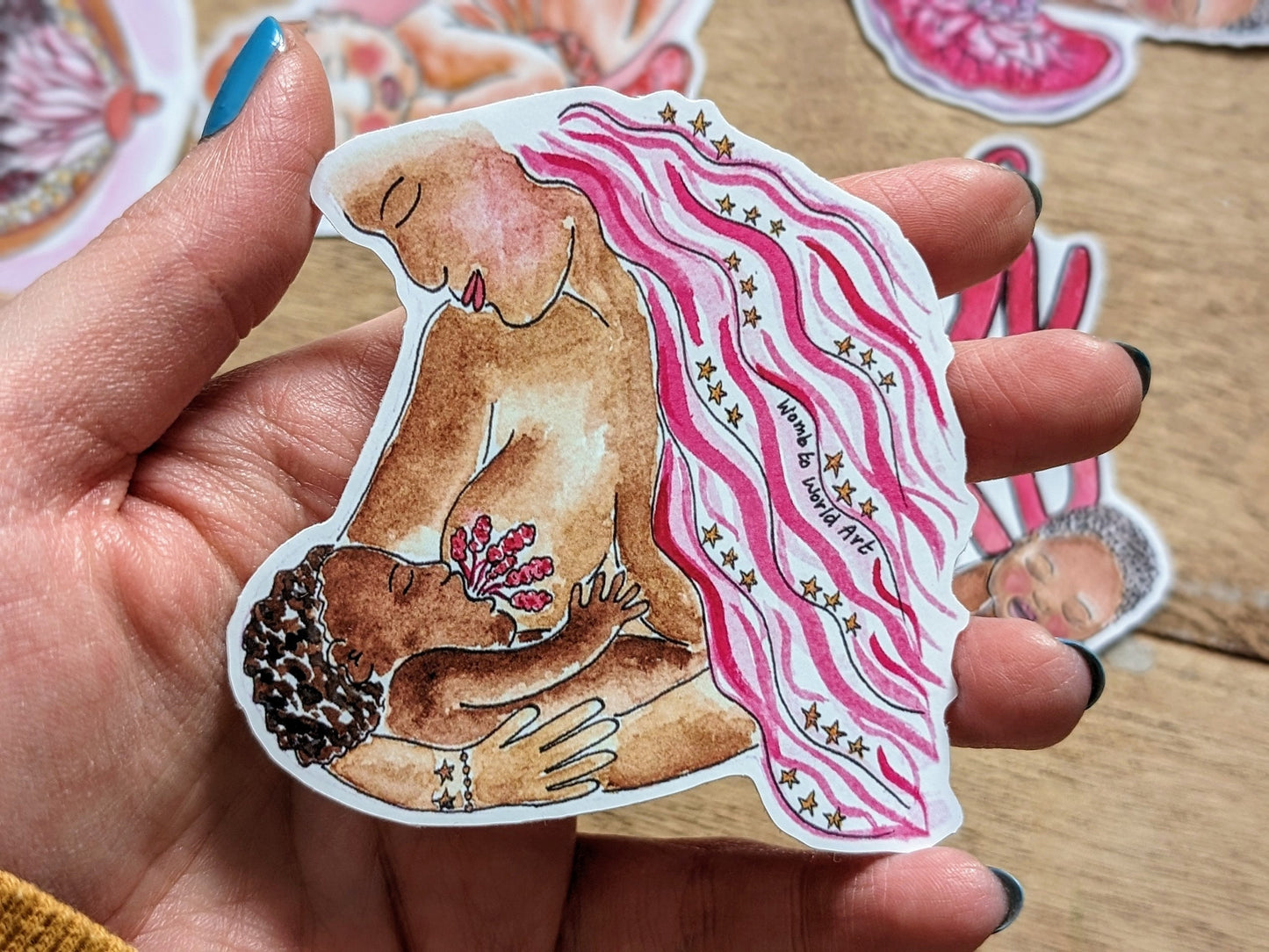 Breastfeeding Education Sticker Set | IBCLC | Lactation Consultant | Breastfeeding Peer Supporter | Breast Anatomy | Student Midwife
