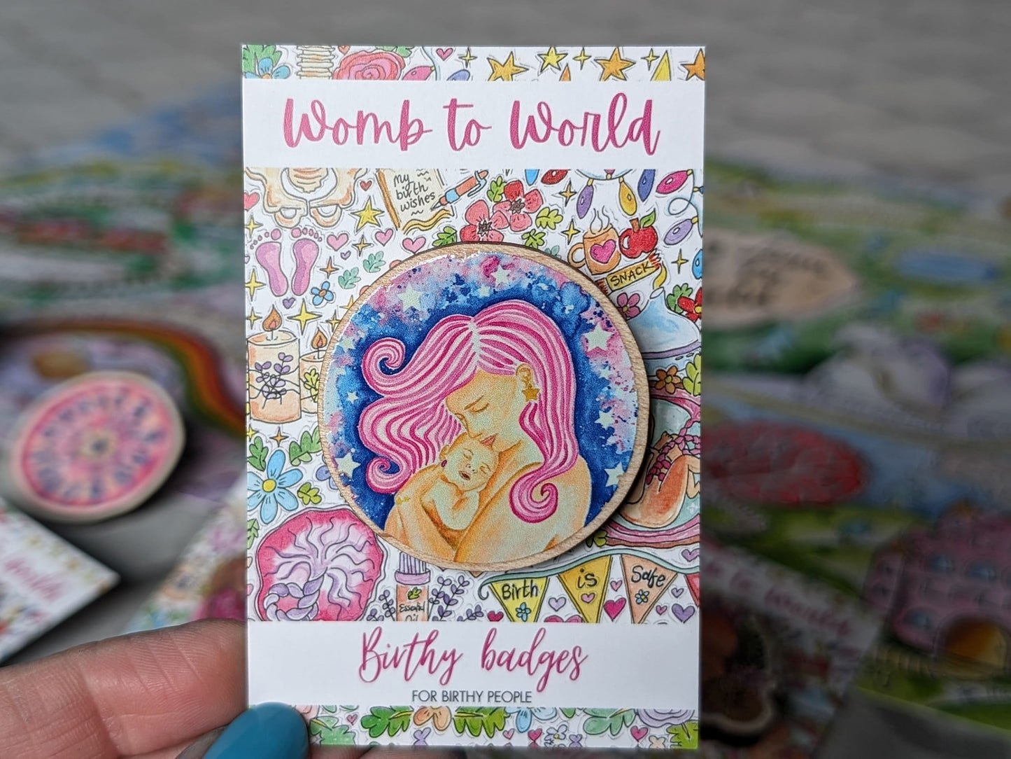 Mother and Baby Badge