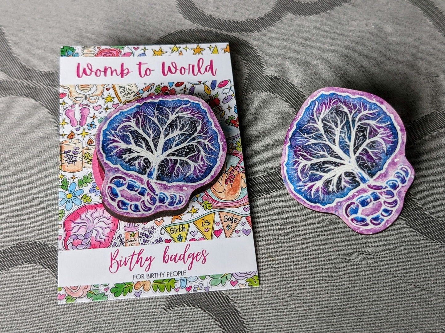 Placenta Badge