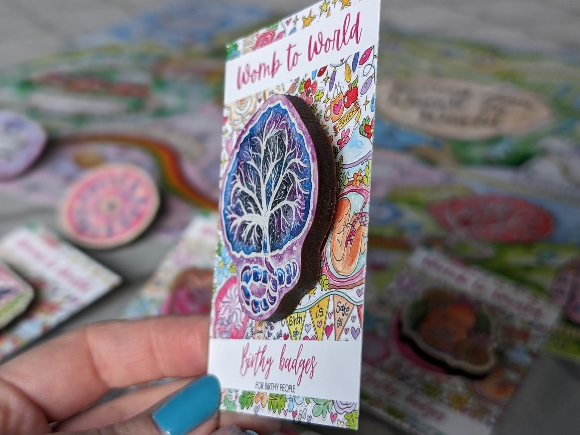 Placenta Badge