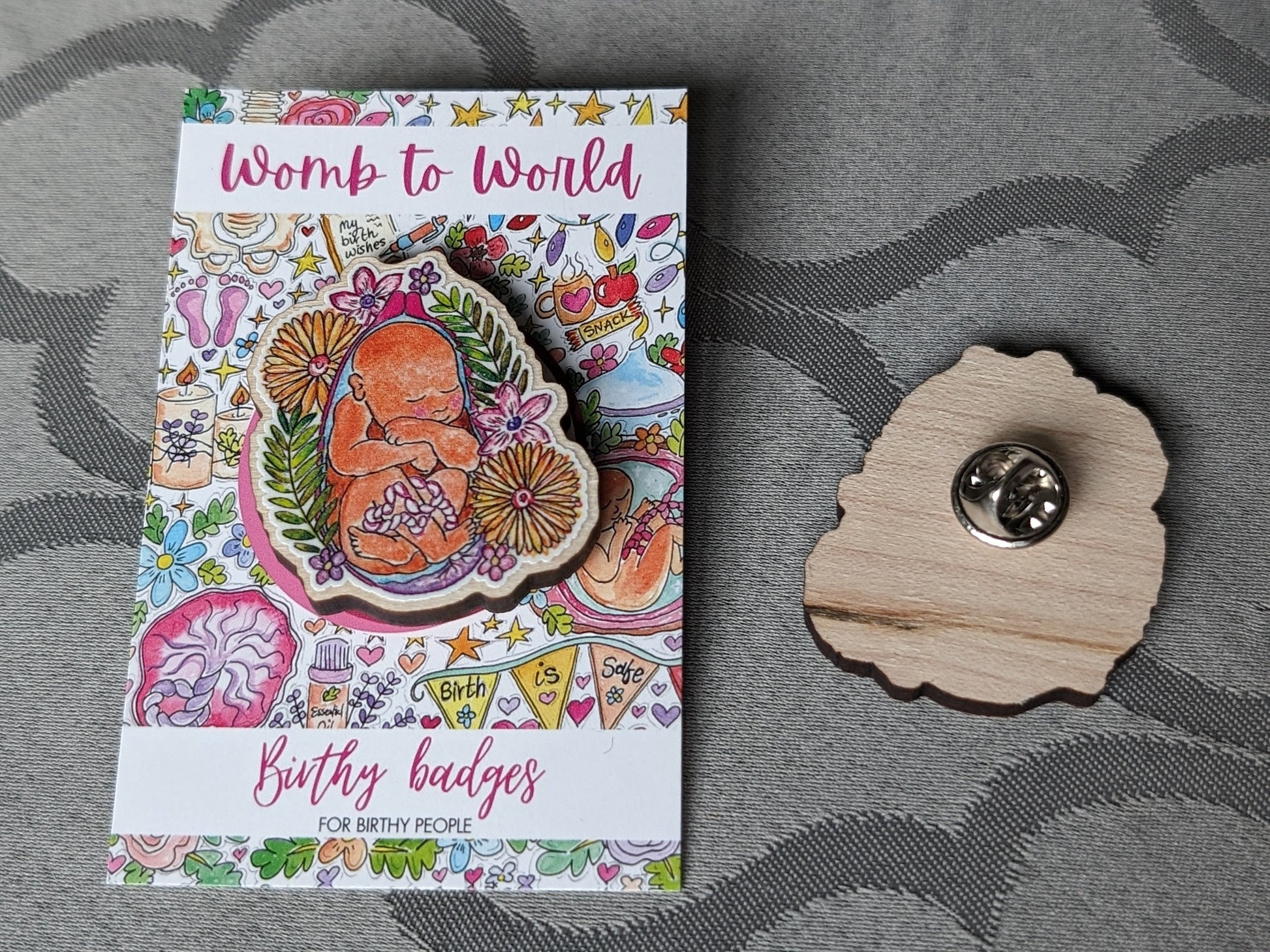 Baby in the Womb Badge