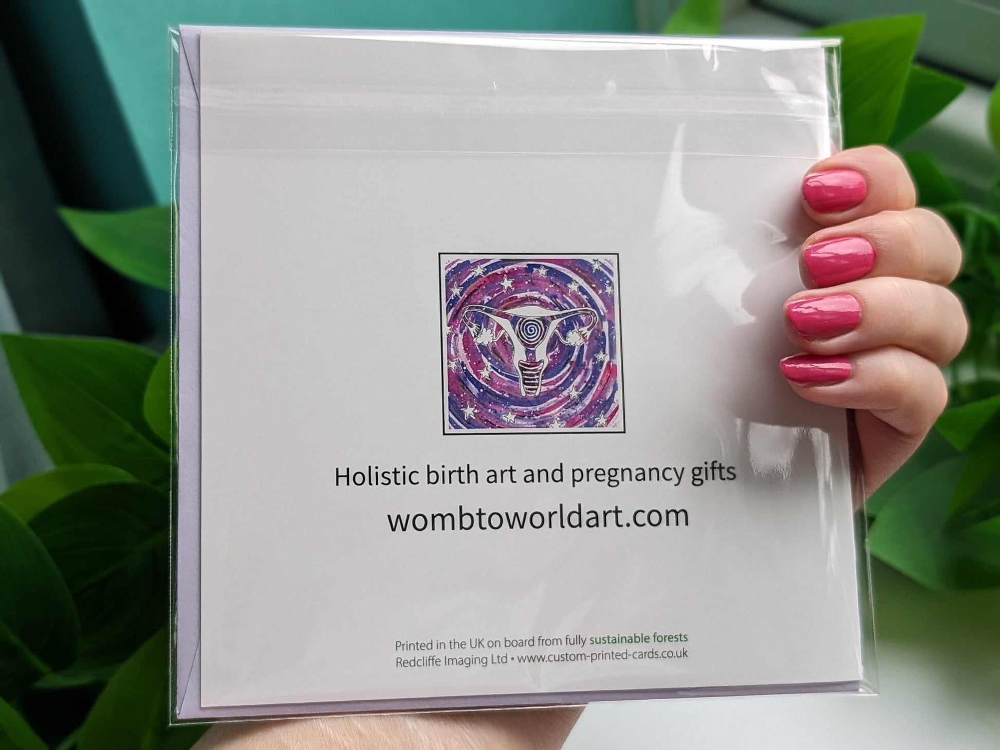 Womb Art Card