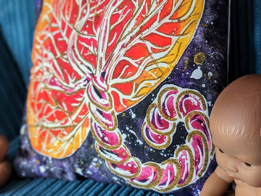 Placenta Art Midwife Bag | Pregnancy Maternity Bag | Birth Bag | Student Midwife Gift | Hospital Bag