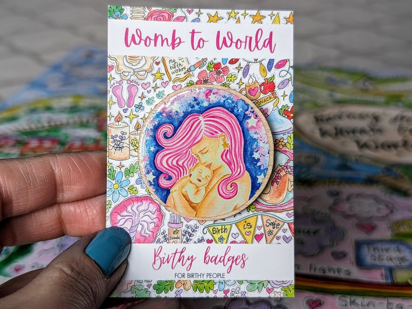 Mother and Baby Badge