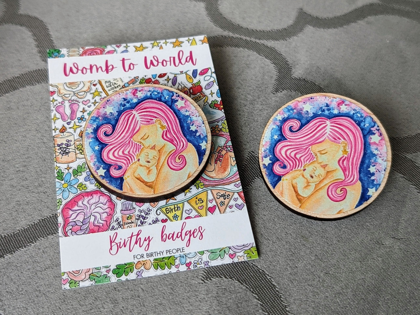 Mother and Baby Badge