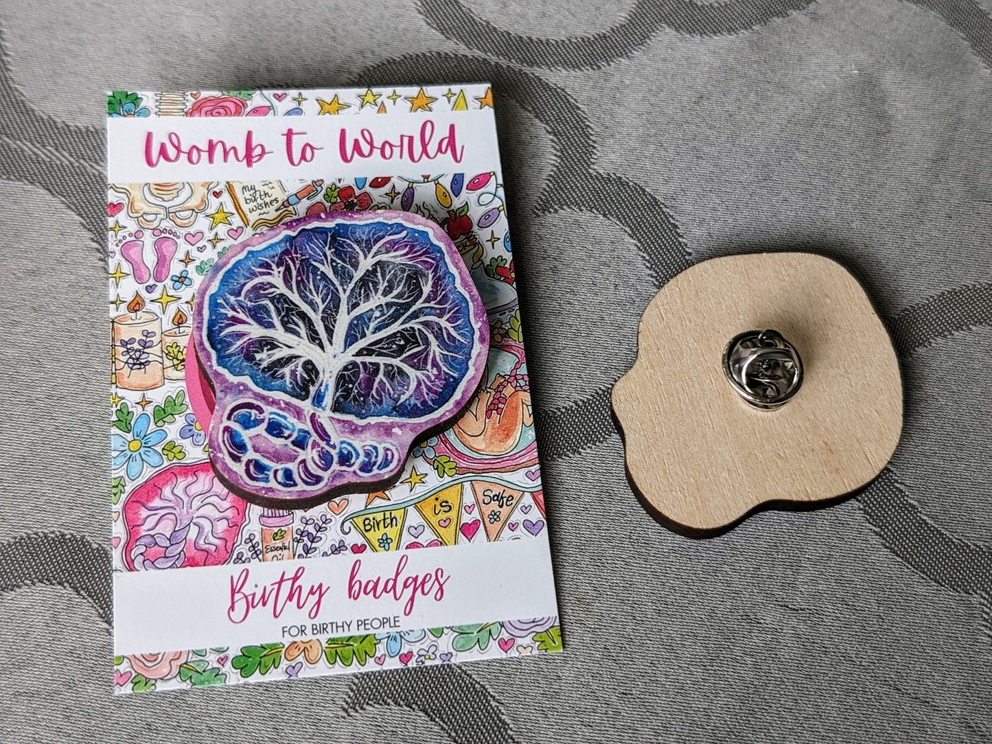 Placenta Badge