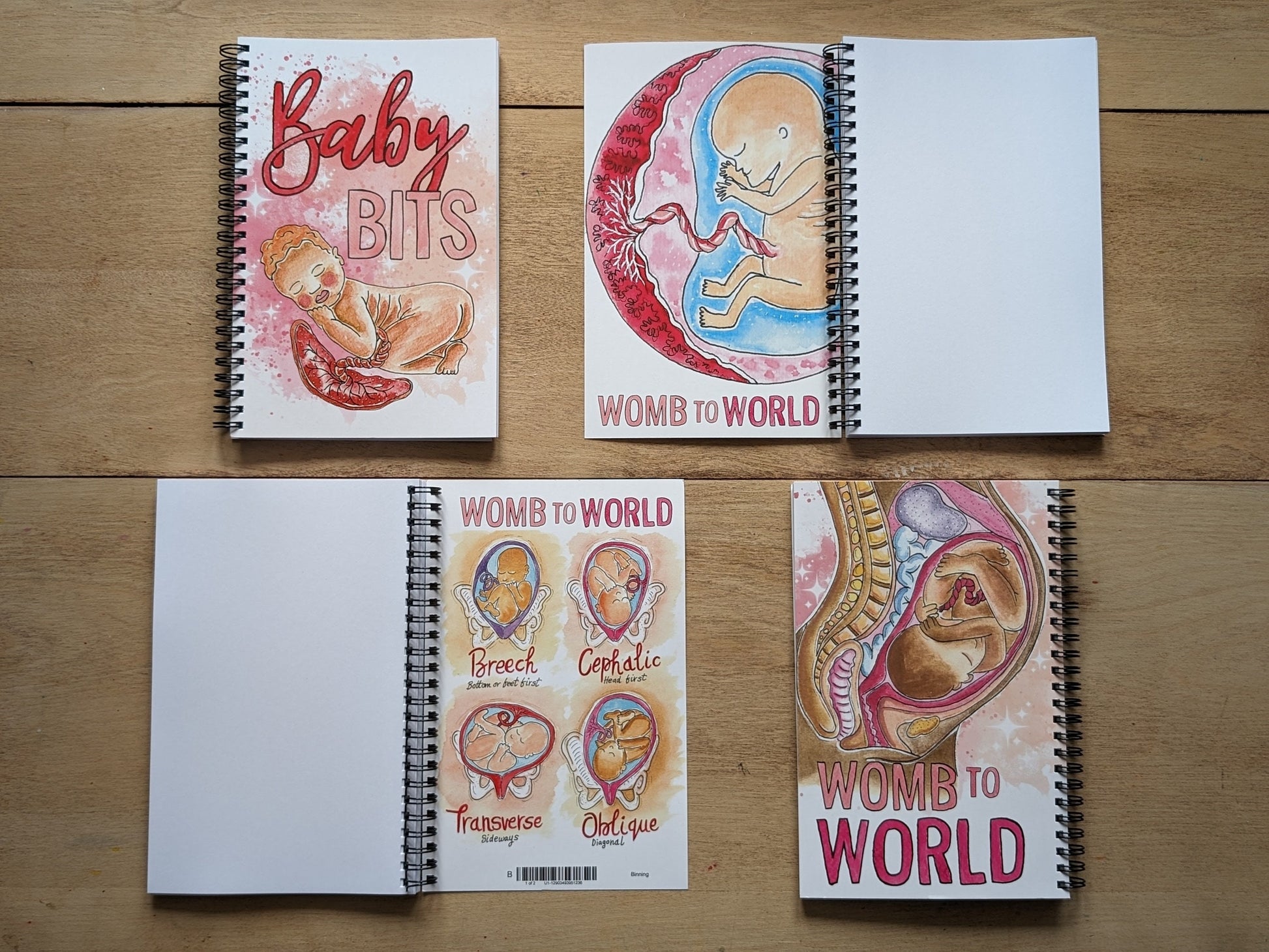 Baby Bits Doula Notebook